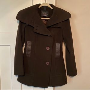 Mackage Brown wool coat